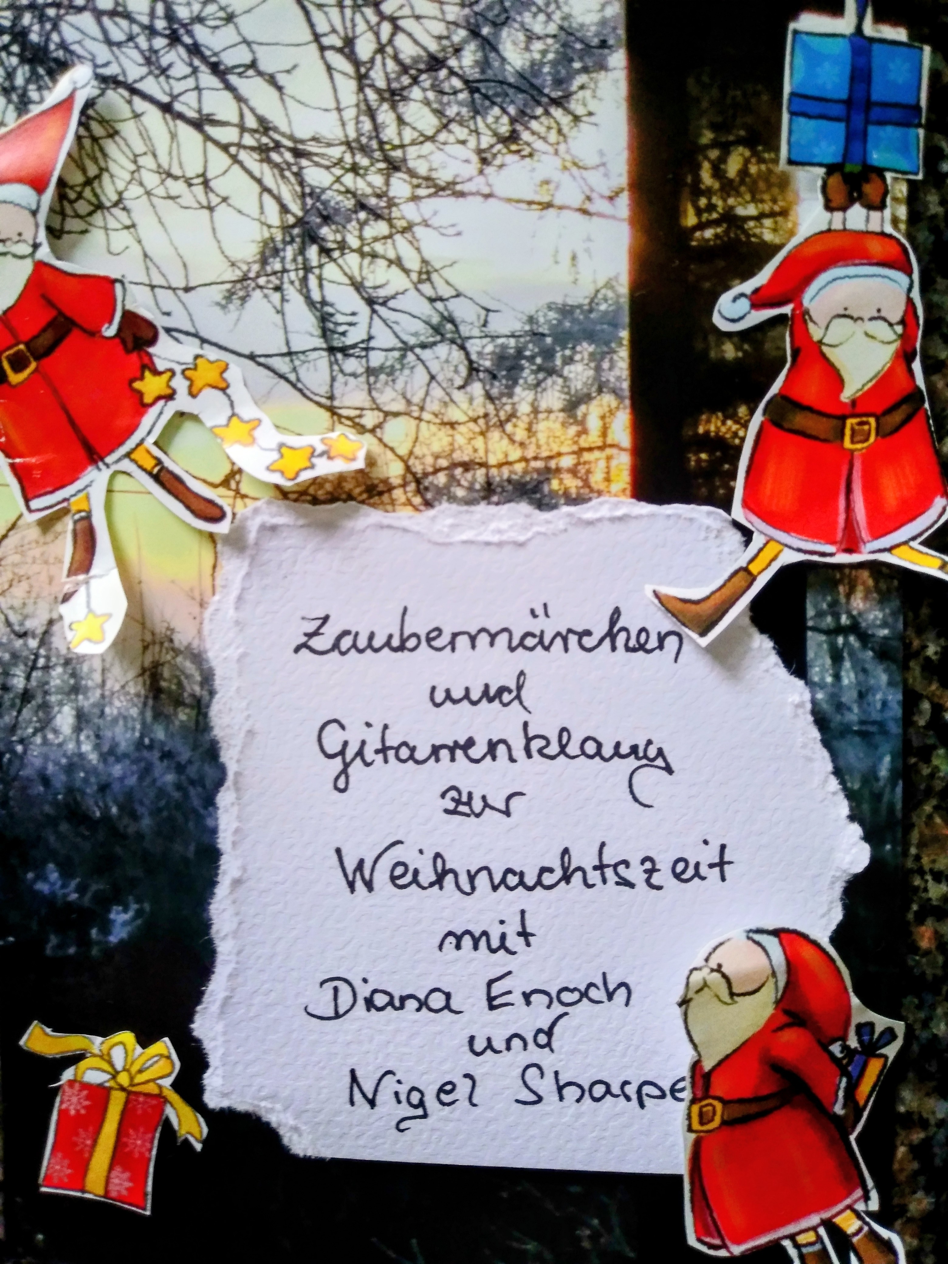 Zaubermärchen und Gitarrenklang mit Diana Enoch und Nigel Sharpe